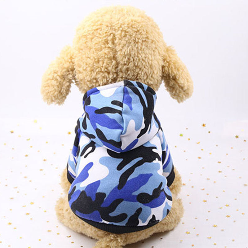 Pet Camouflage Couture Stealth Style with Acrylic Camo Clothing