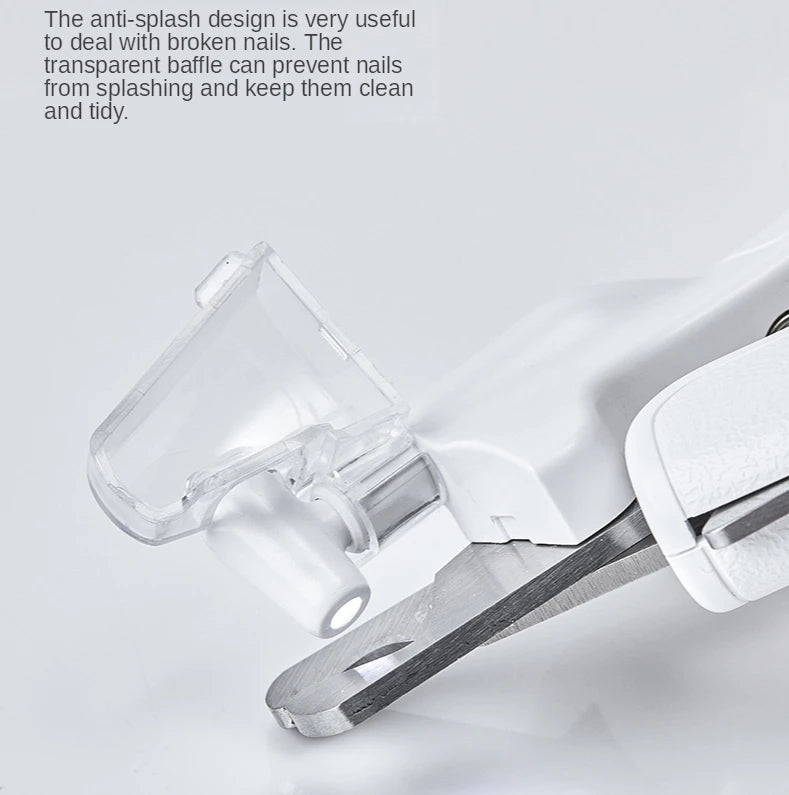 Professional LED Pet Nail Clippers for Cats and Dogs