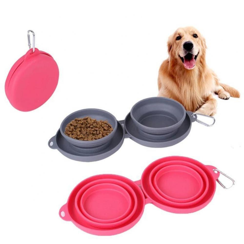 Innovative Foldable Double Bowl