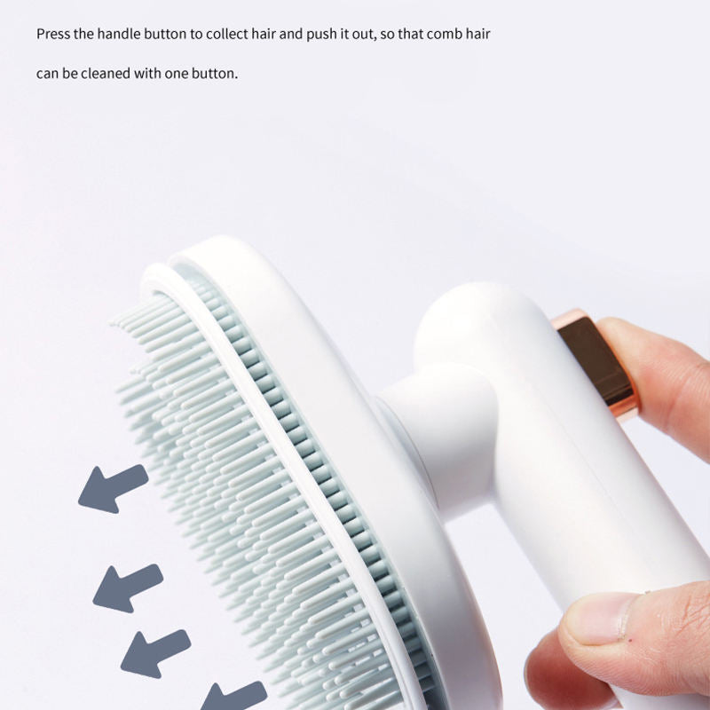 The Ultimate Self-Cleaning Pet Hair Comb