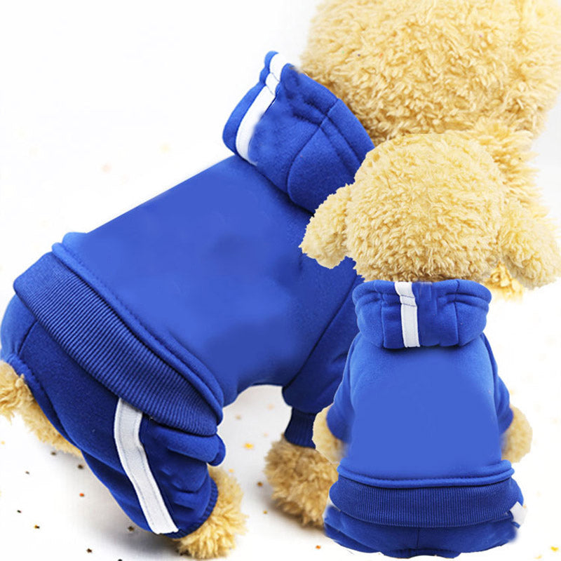 Chic Four-Legged Couture Pet's Style with British-Inspired Attire