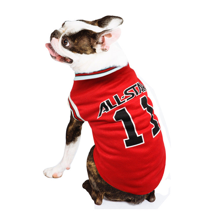 World Cup Dog Vest for Stylish Summers Pet Supplies