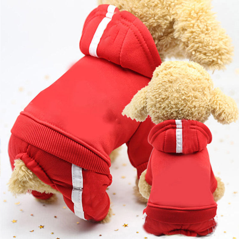 Chic Four-Legged Couture Pet's Style with British-Inspired Attire