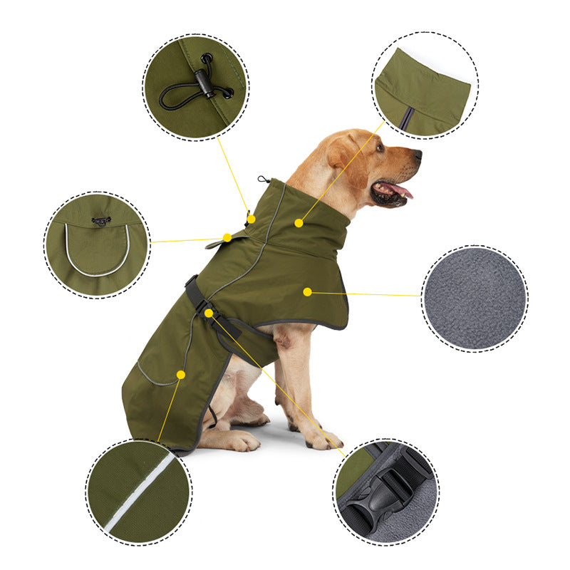 Winter Elegance for Medium and Large Dogs