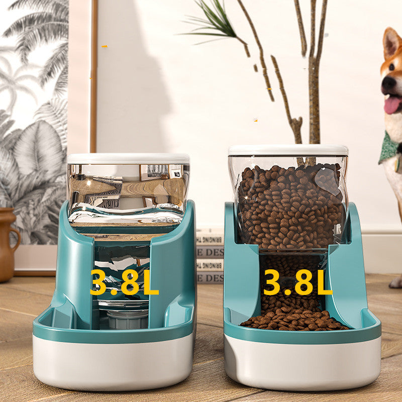 Automatic Pets Water Dispenser & Feeder