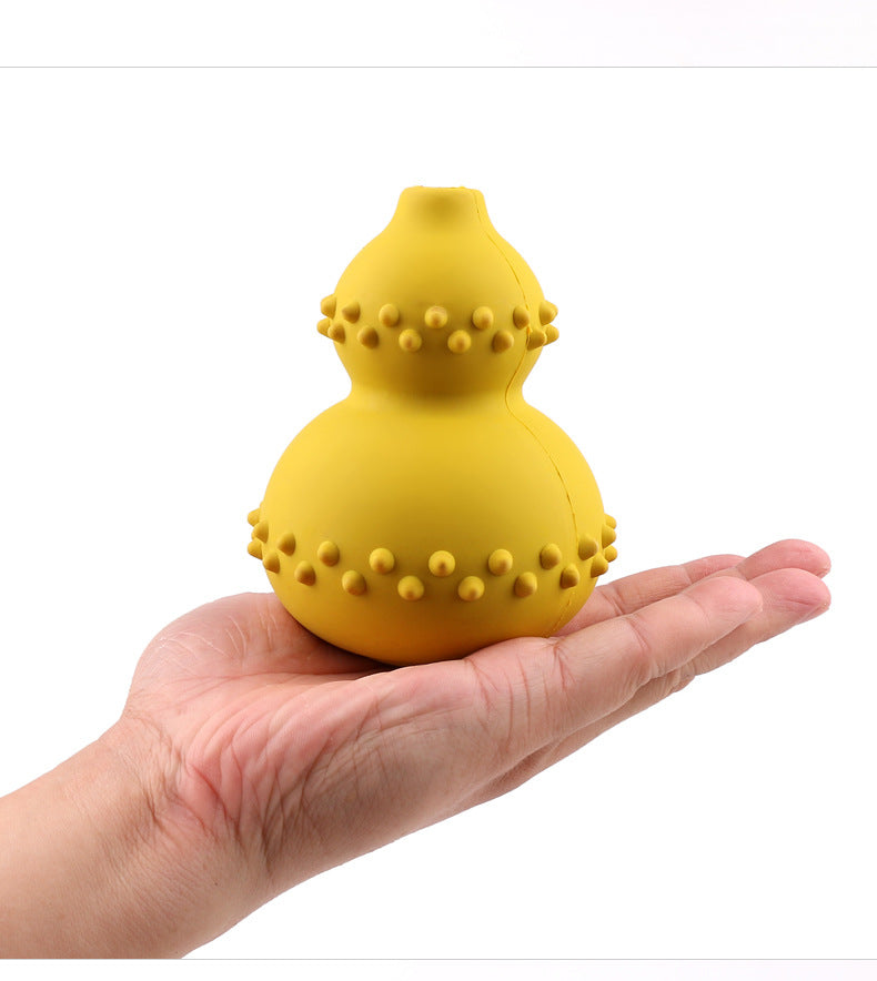 Leaky Gourd Pet Toy for Resilient Playtime