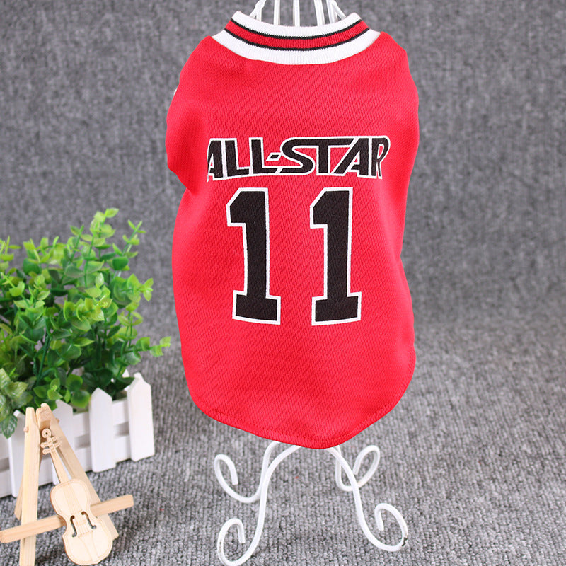 World Cup Dog Vest for Stylish Summers Pet Supplies