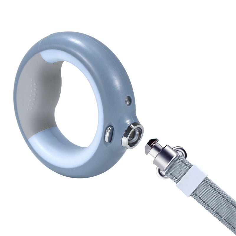 Luminous Telescopic Dog Rope with Automatic Retraction