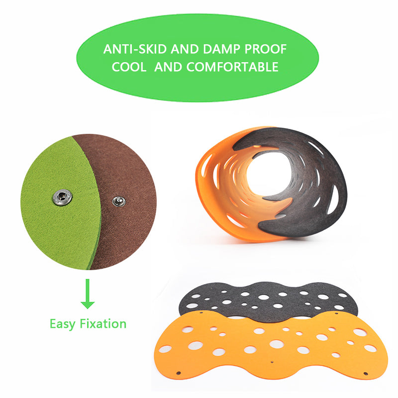 Deformable Felt Pom Cat Tunnel