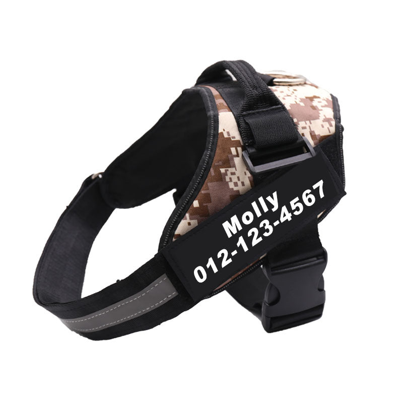 Personalized Reflective Dog Harness for Every Adventure!