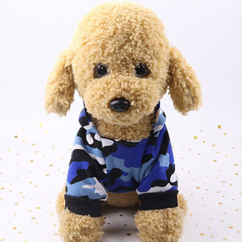 Pet Camouflage Couture Stealth Style with Acrylic Camo Clothing