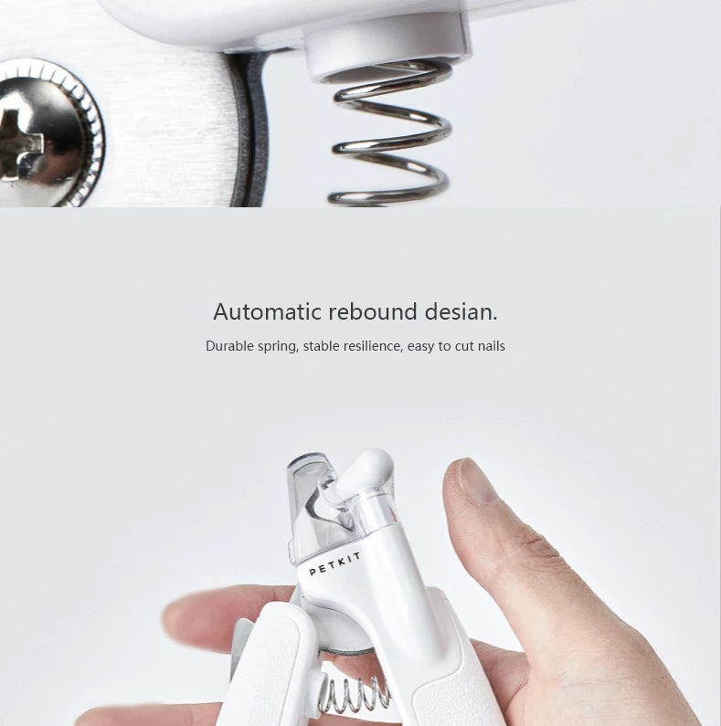 Professional LED Pet Nail Clippers for Cats and Dogs