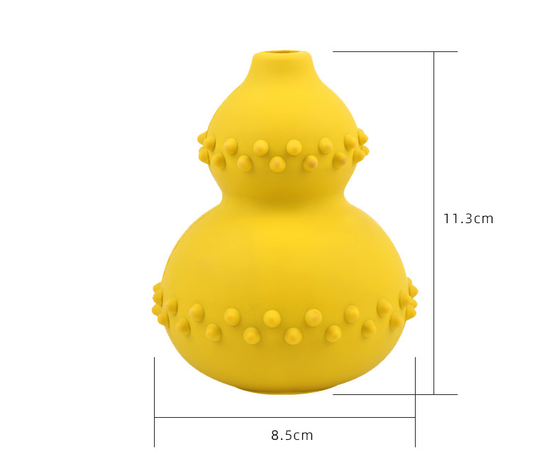Leaky Gourd Pet Toy for Resilient Playtime